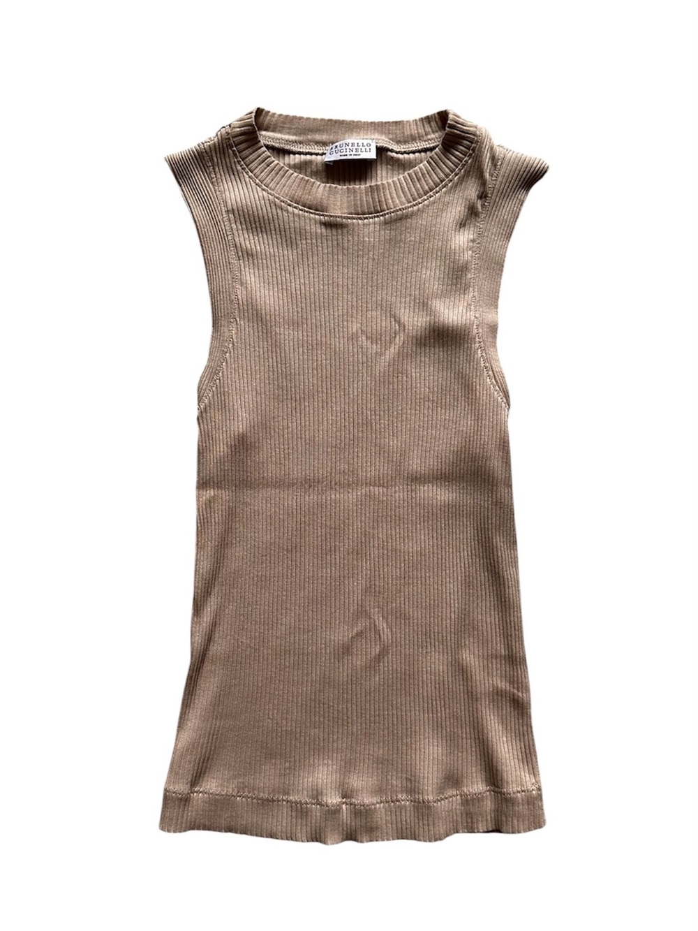 Brunello Cucellini Tank Beige Top